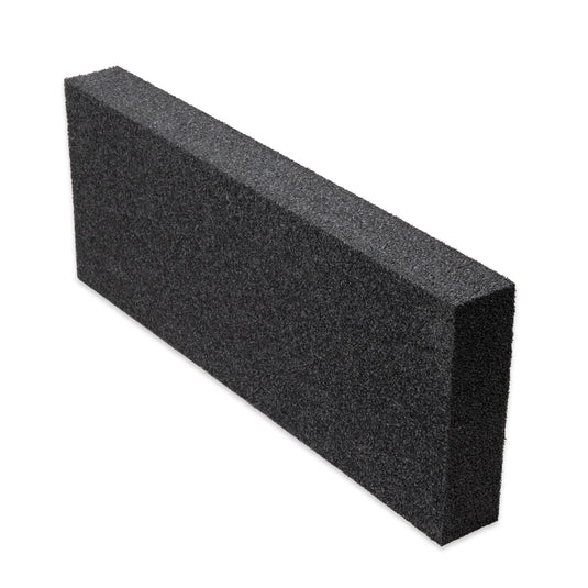 B-4 Drop Table Block (18" L x 7" W x 2" H), rigid foam